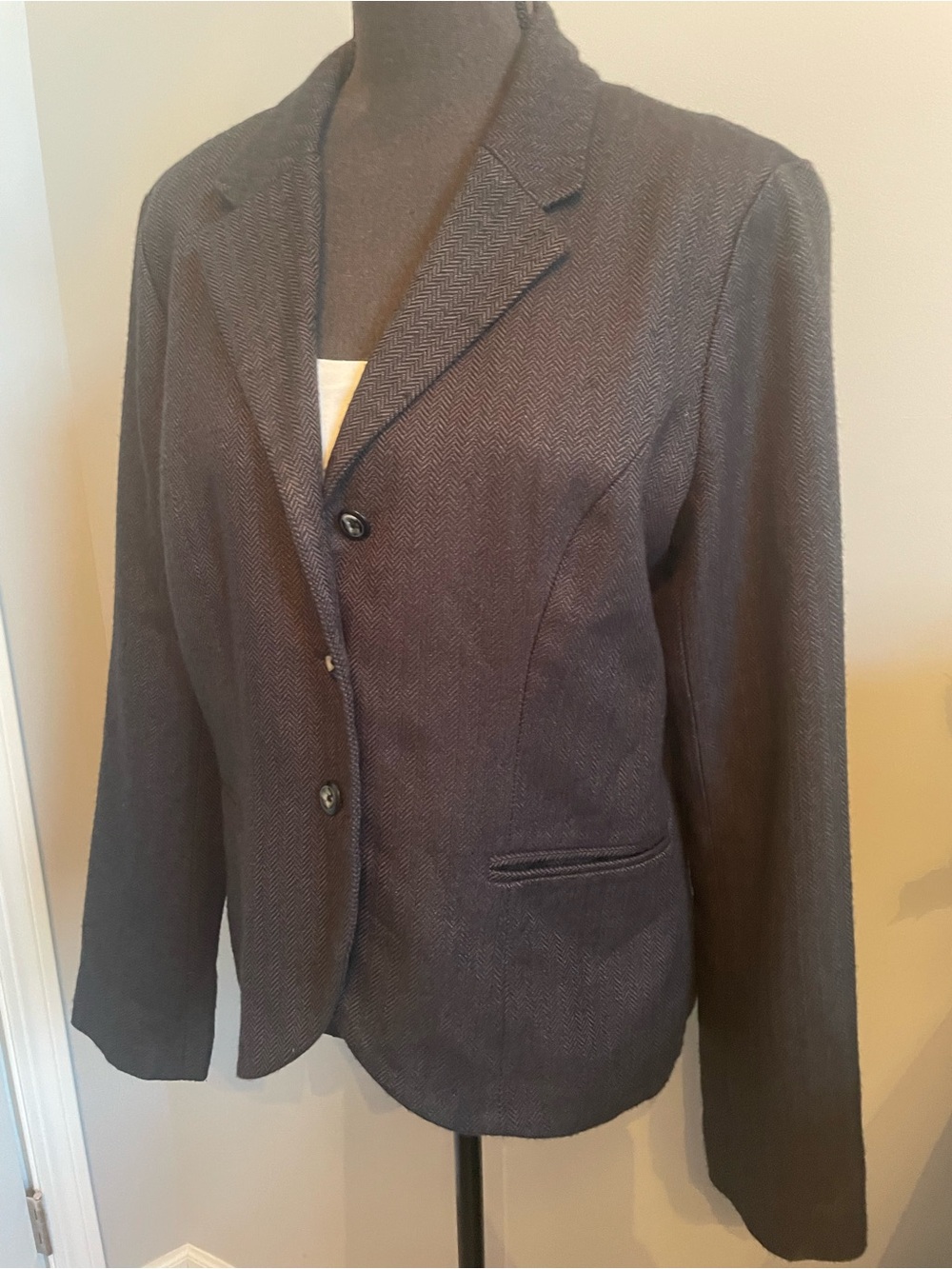 Gap Herringbone Academy Blazer